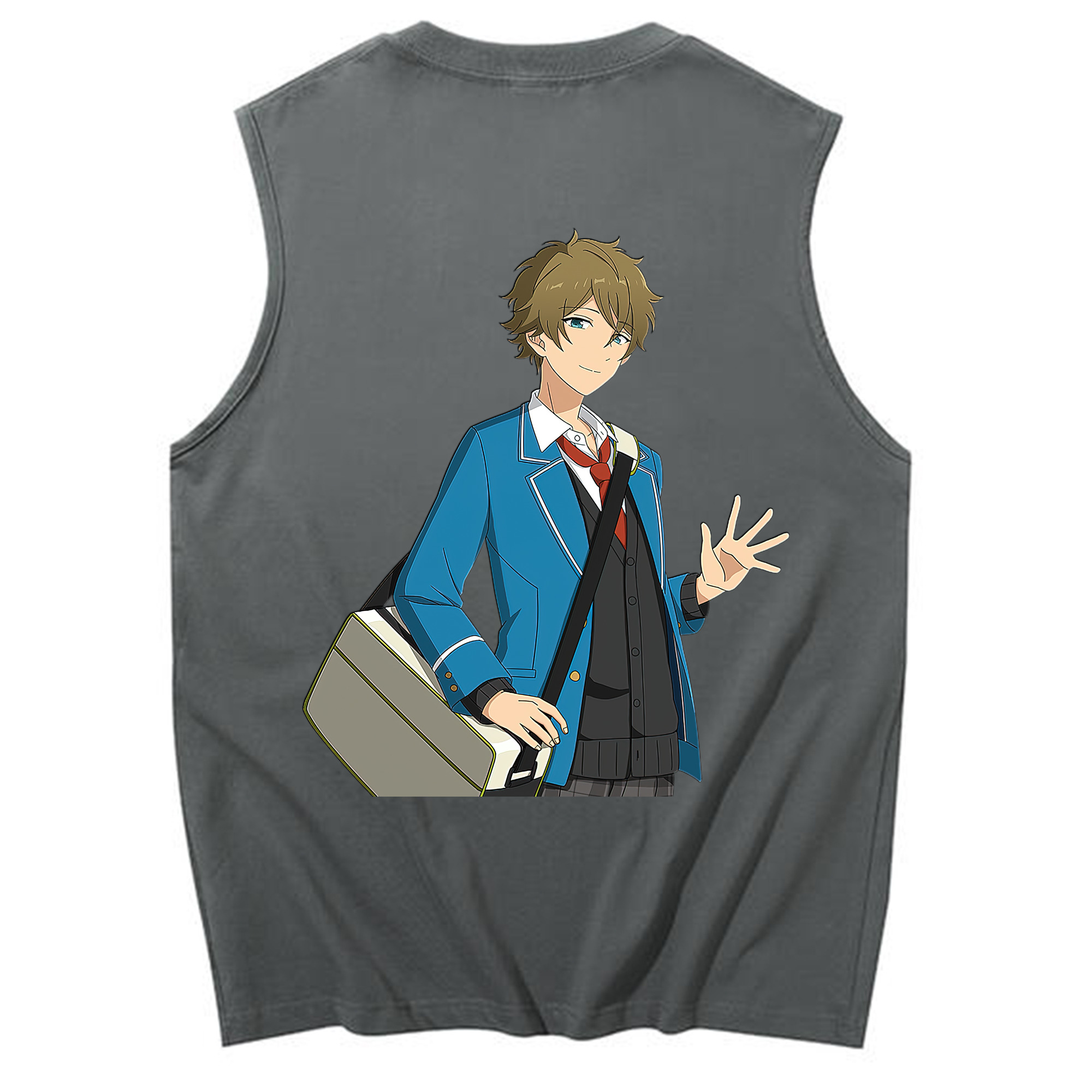 （画像用） あんさんぶるスターズ! Ensemble Stars コットン100％タンクトップ（背面プリント）